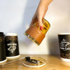 Glass Coffee Cup with Lid & Straw – Leak-Proof Iced Mug