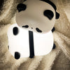 Cute Panda Night Light Lamp – Soft Silicone LED Light for Kids, Bedroom & Room Decor | Rechargeable & Touch Control