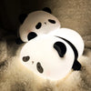 Cute Panda Night Light Lamp – Soft Silicone LED Light for Kids, Bedroom & Room Decor | Rechargeable & Touch Control